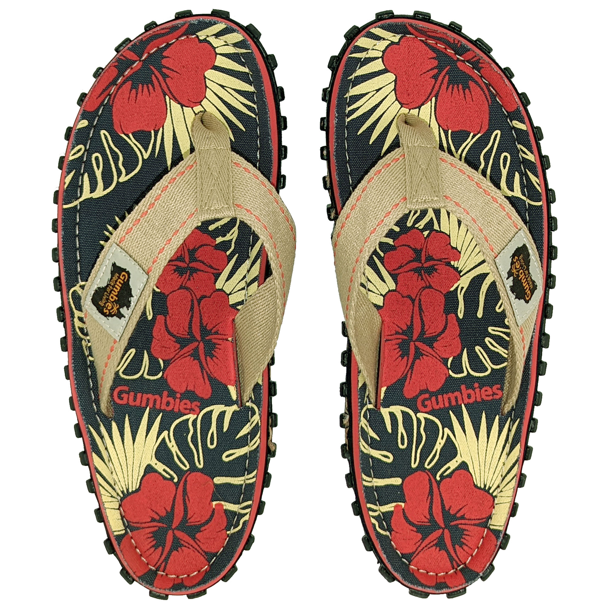 GUMBIES Teenafscheiders - DENIM HIBISCUS GUMBIES Teenafscheiders - DENIM HIBISCUS