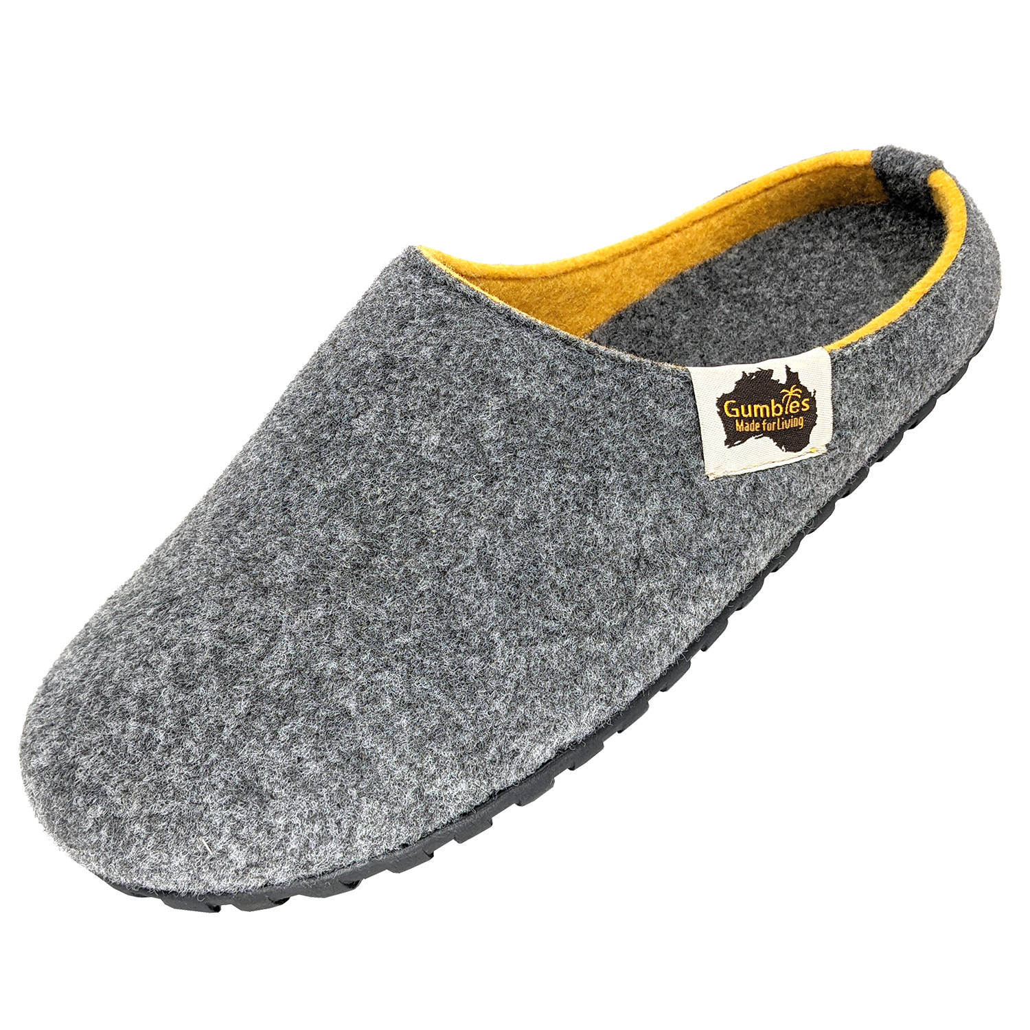 GUMBIES - Outback Slipper, GREY-CURRY