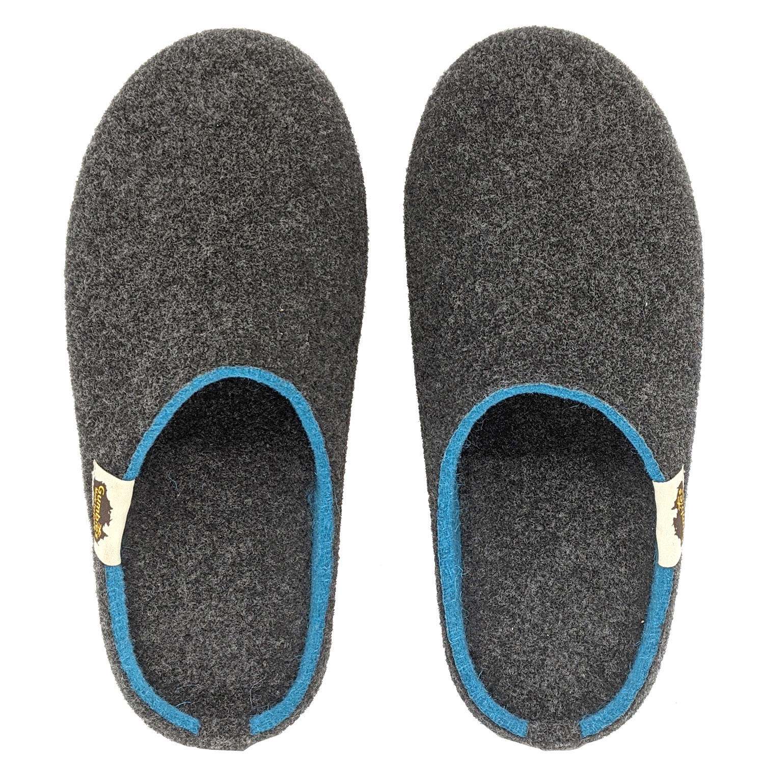 GUMBIES - Outback Slipper, CHARCOAL-TURQUOISE