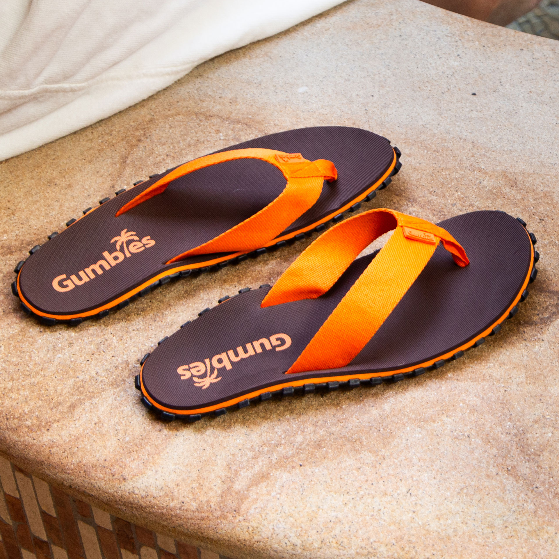 GUMBIES teenscheider - Eendenbek, BRUIN/ORANJE GUMBIES teenscheider - Eendenbek, BRUIN/ORANJE
