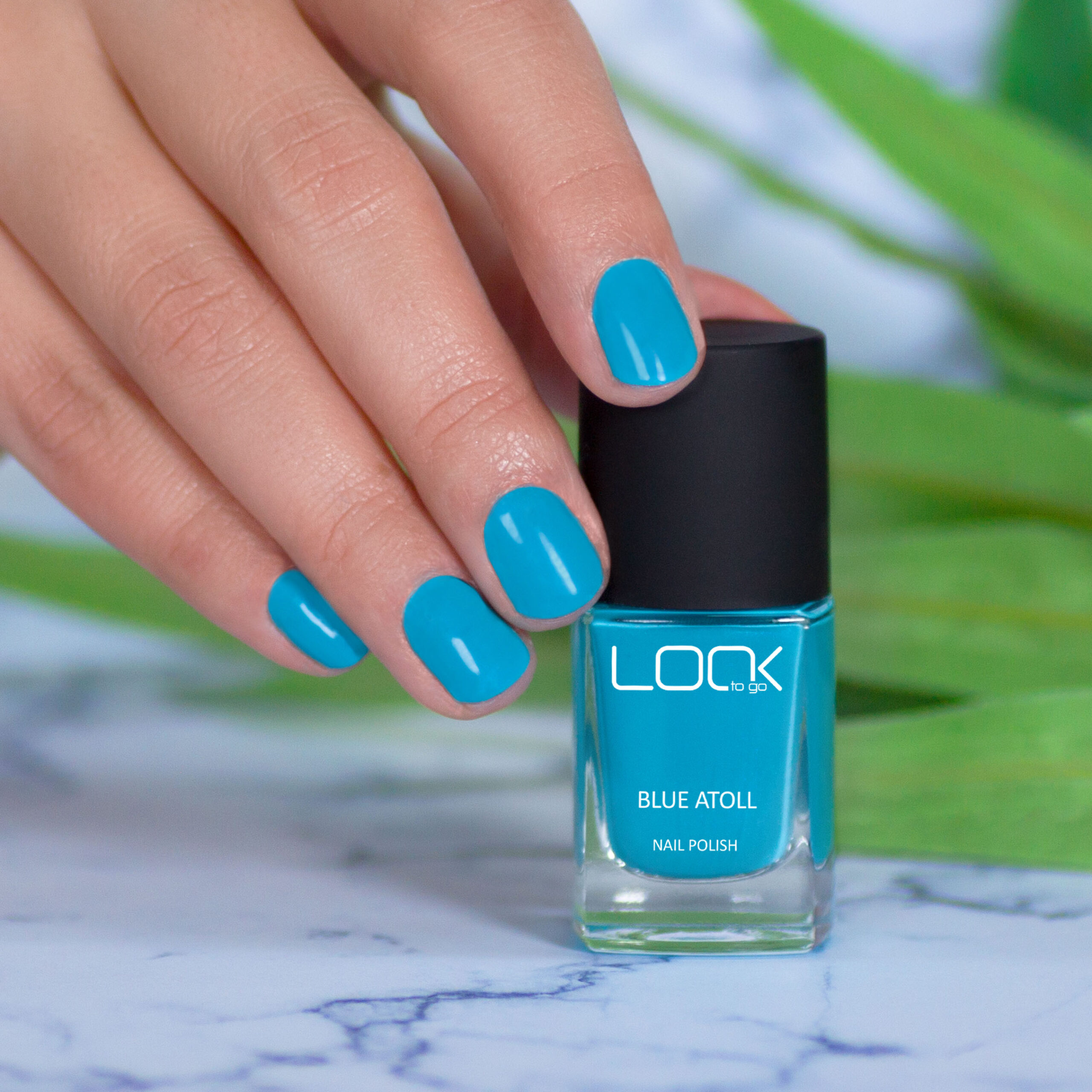 Nagellack "Blue Atoll" van Look-To-Go