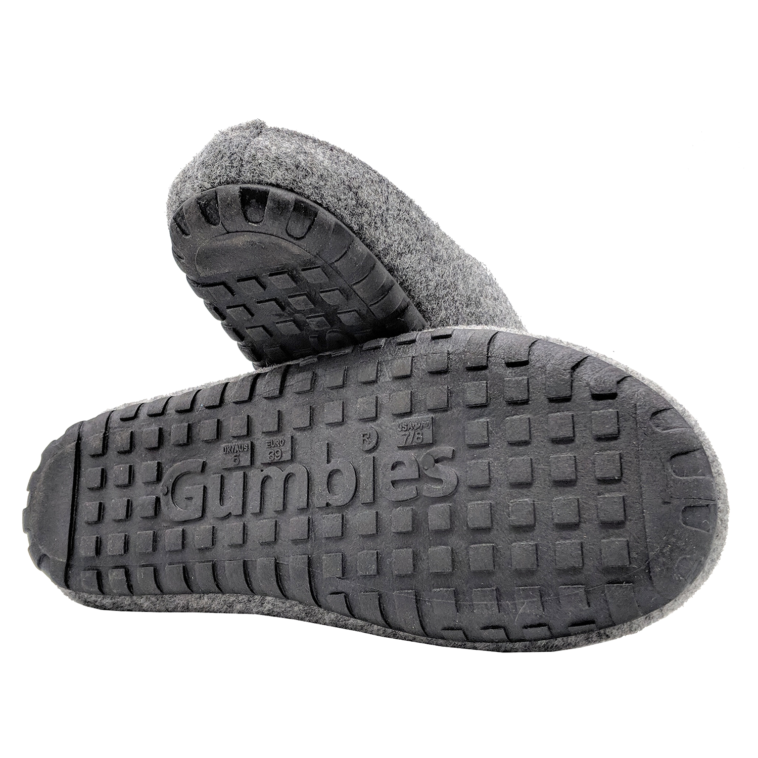 GUMBIES - Outback Slipper, GREY-CURRY