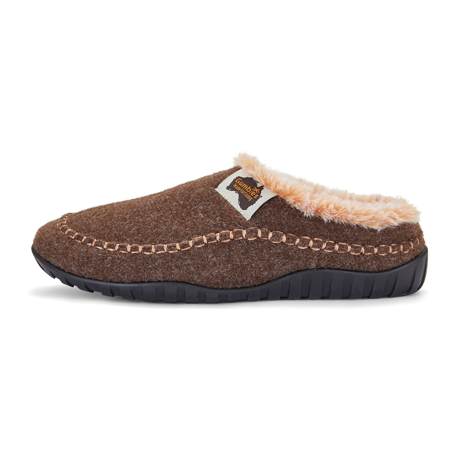 GUMBIES - Outback Slipper, CHOCOLATE-CREAM GUMBIES - Outback Slipper, CHOCOLATE-CREAM