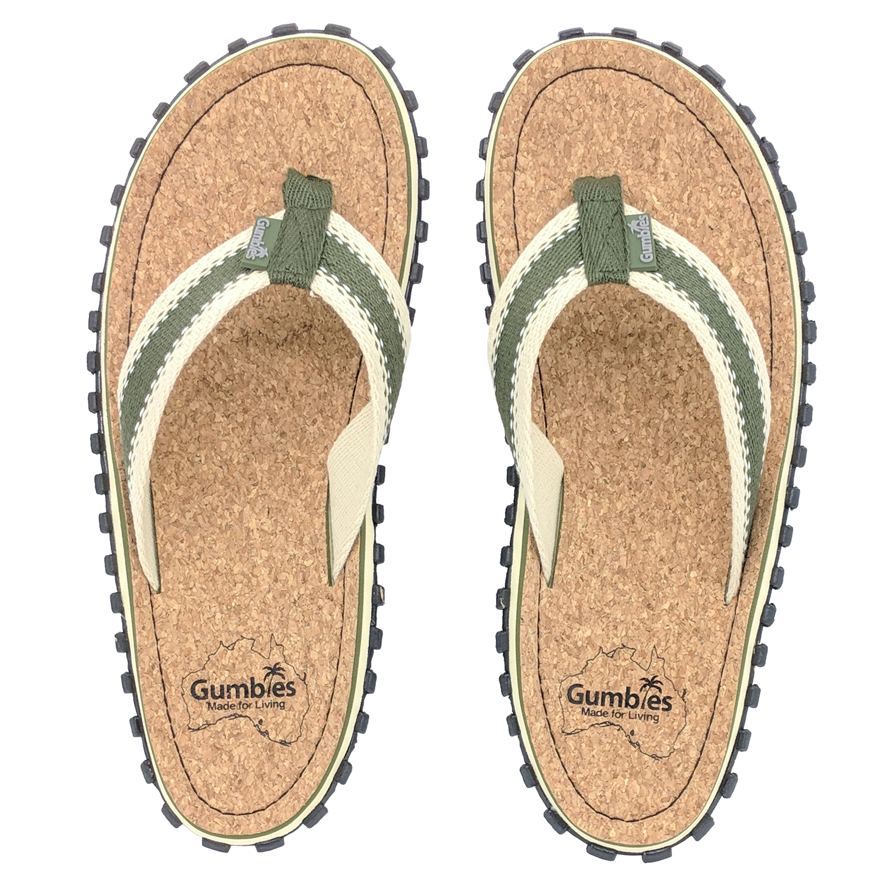 GUMBIES Kurk Teen Separators - KHAKI