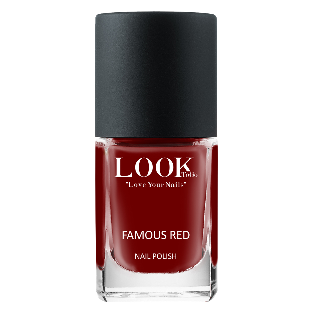 Nagellack "Famous Red" van Look-To-Go 