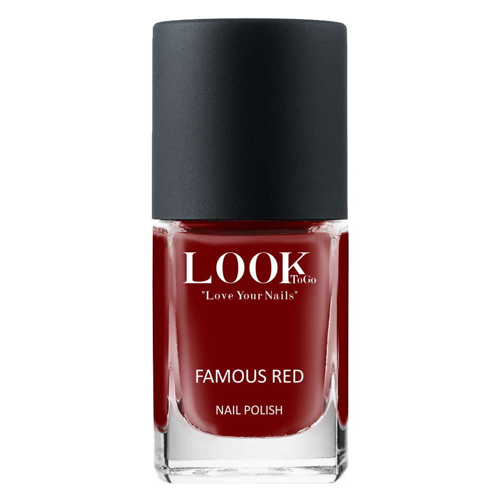 Nagellack "Famous Red" van Look-To-Go Nagellack "Famous Red" van Look-To-Go