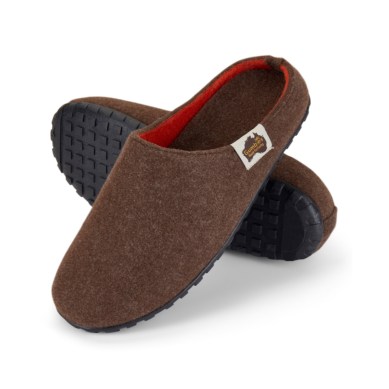 GUMBIES - Outback Slipper, GREY-CURRY