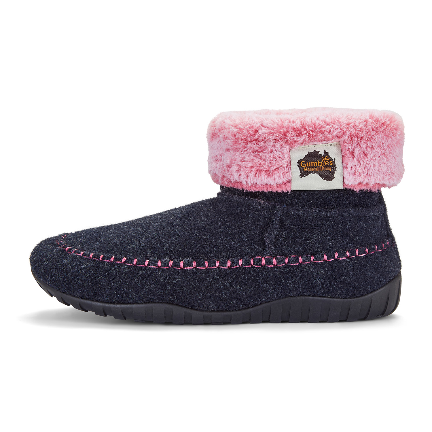 GUMBIES - Outback Slipper, CHOCOLATE-CREAM GUMBIES - Outback Slipper, CHOCOLATE-CREAM