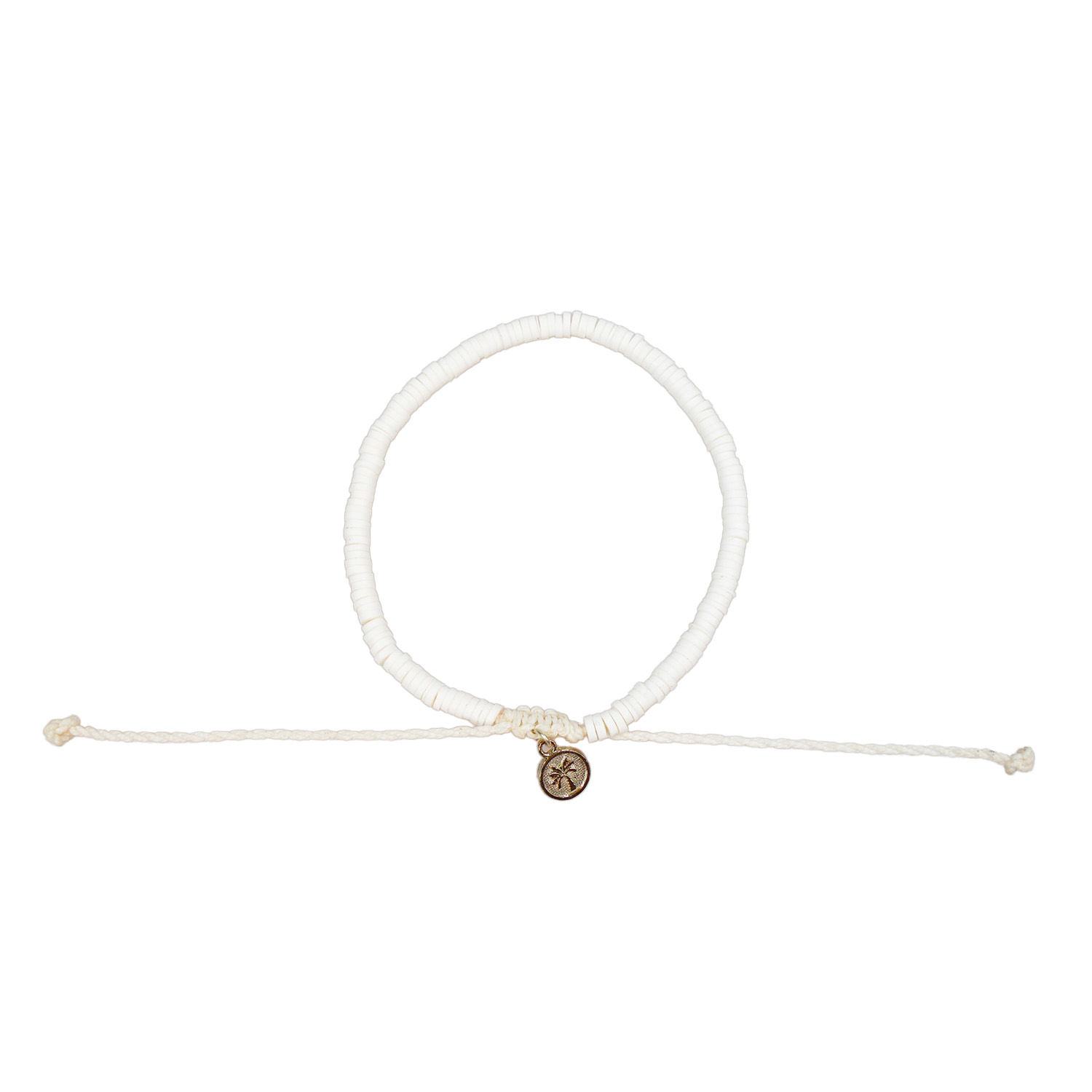 Enkelband Cossies Clay – White Enkelband Cossies Clay – White