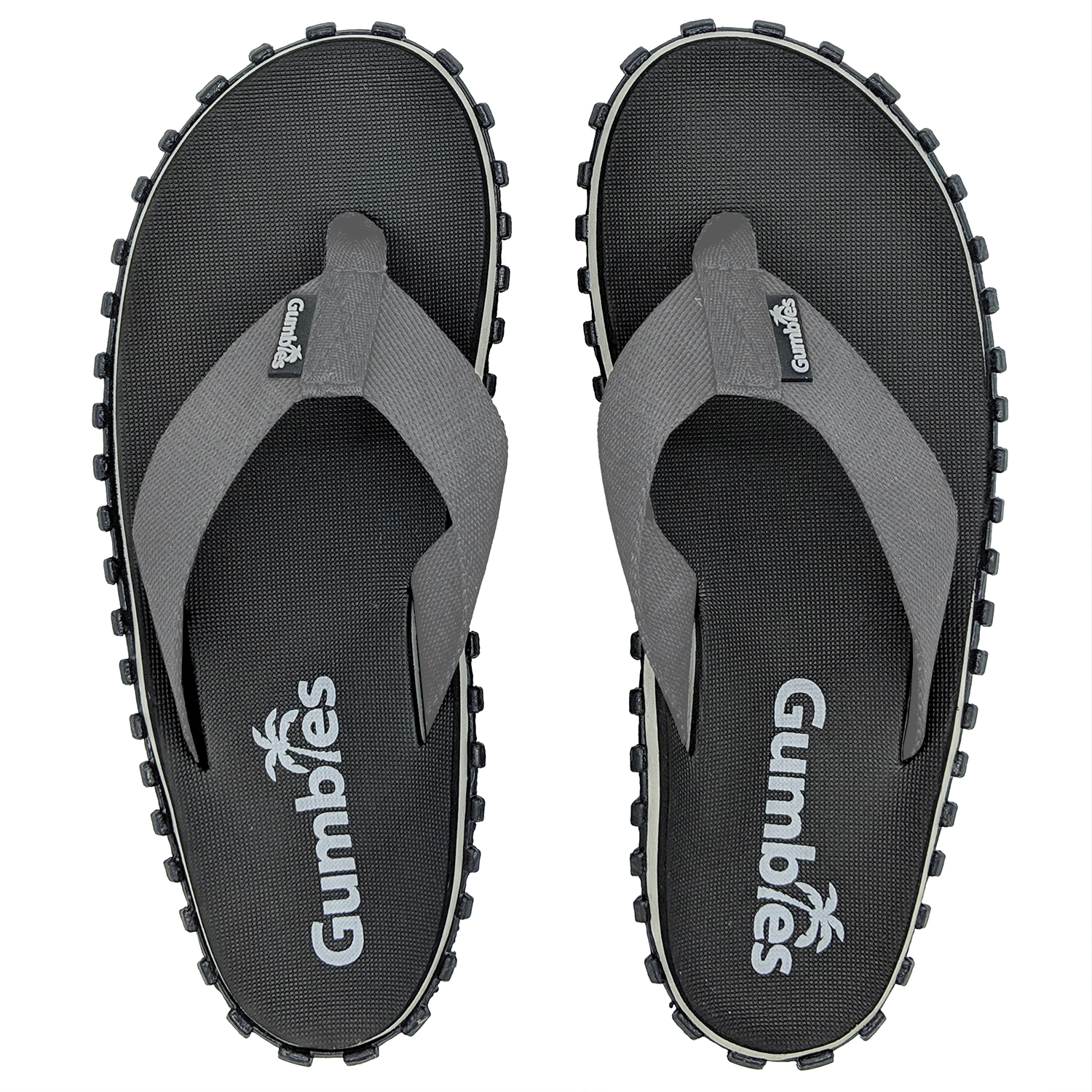 GUMBIES Teenafscheiders - Eendenbek, ZWART-GRIJS GUMBIES Teenafscheiders - Eendenbek, ZWART-GRIJS