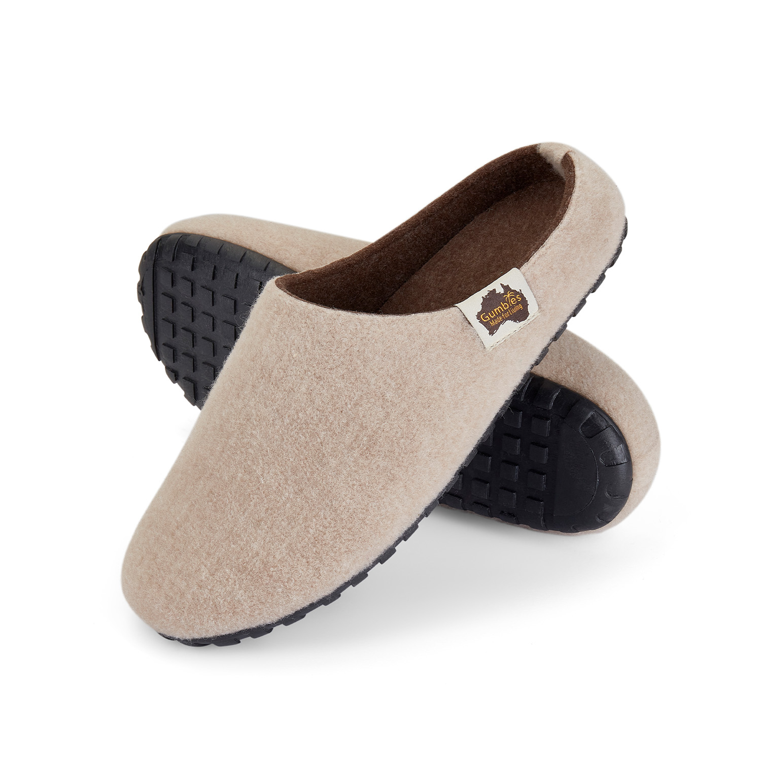 GUMBIES - Outback Slipper, GREY-CURRY