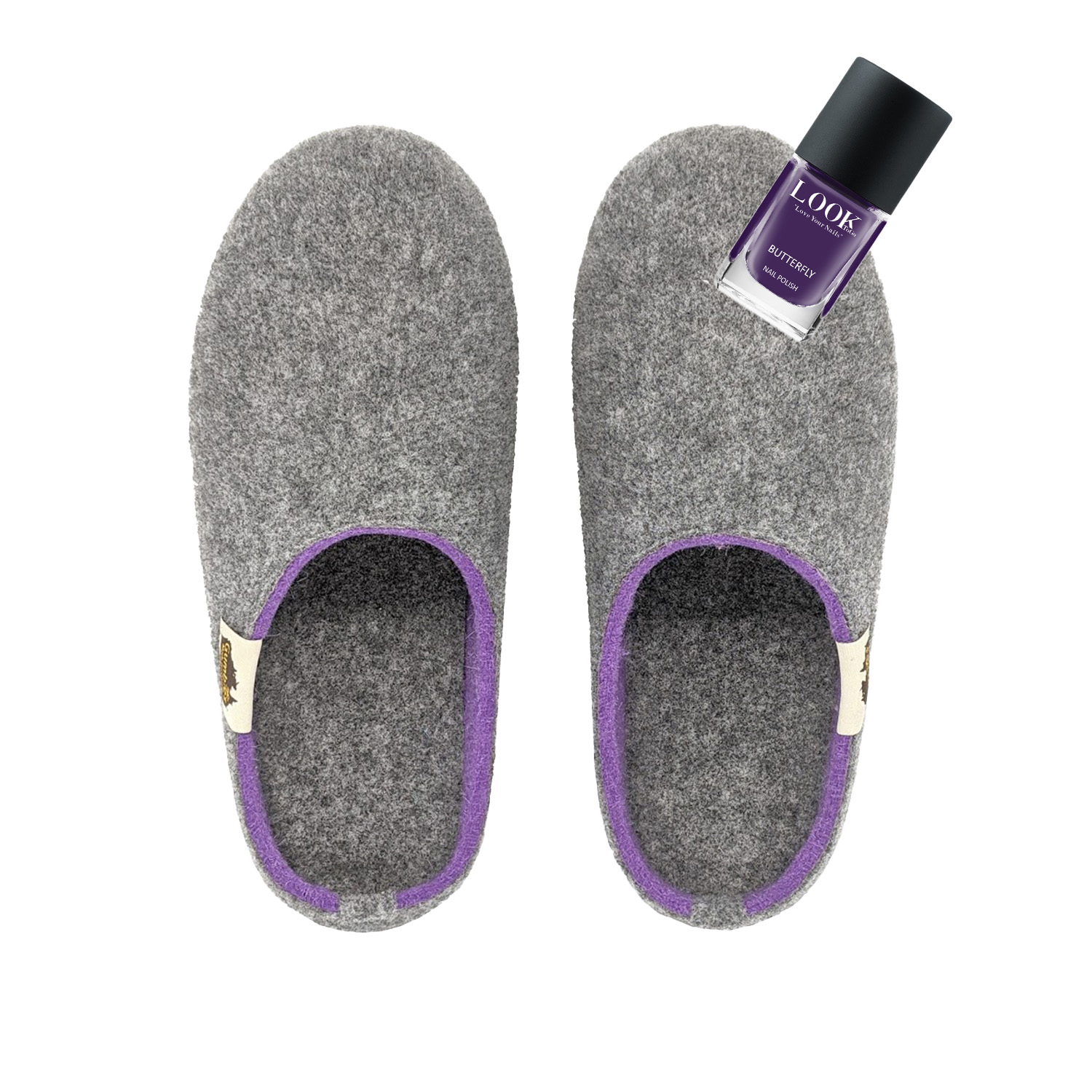 GUMBIES - Outback Slipper, GREY-PINK GUMBIES - Outback Slipper, GREY-PINK