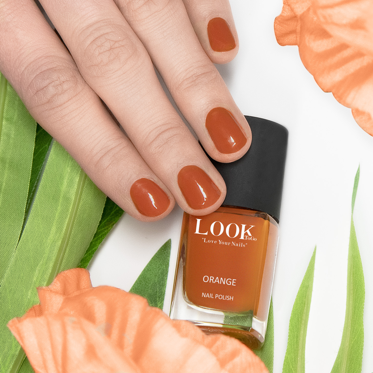 Nagellack "Orange" van Look-To-Go 