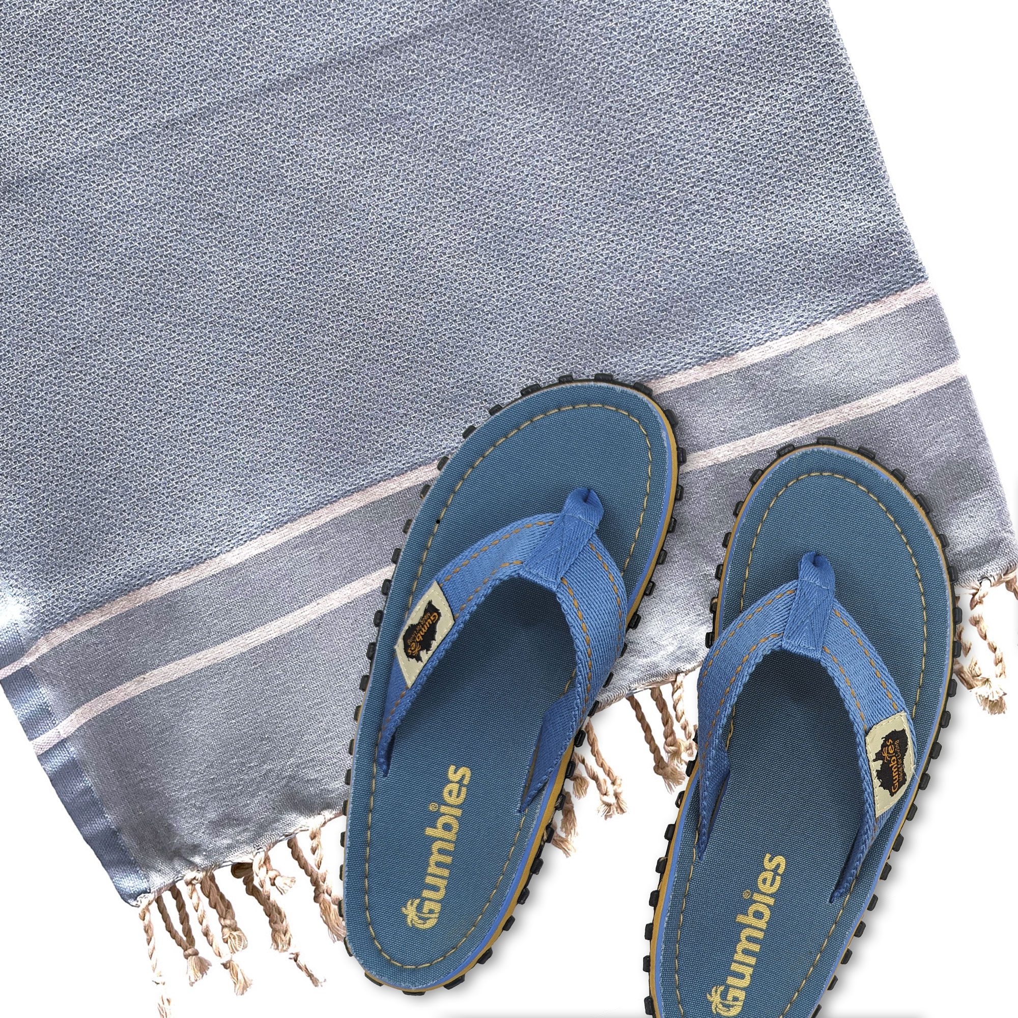 GUMBIES Teen scheidingsset - Seaside met strandlaken traditioneel blauw