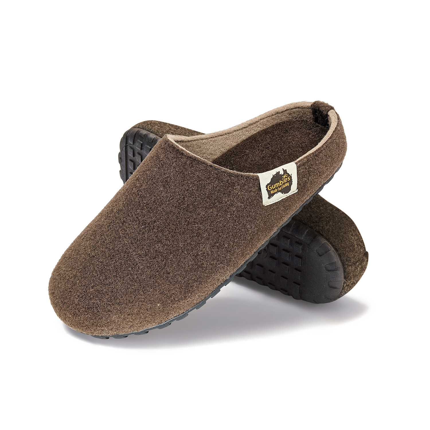 GUMBIES - Outback Slipper, CHOCOLATE-CREAM GUMBIES - Outback Slipper, CHOCOLATE-CREAM