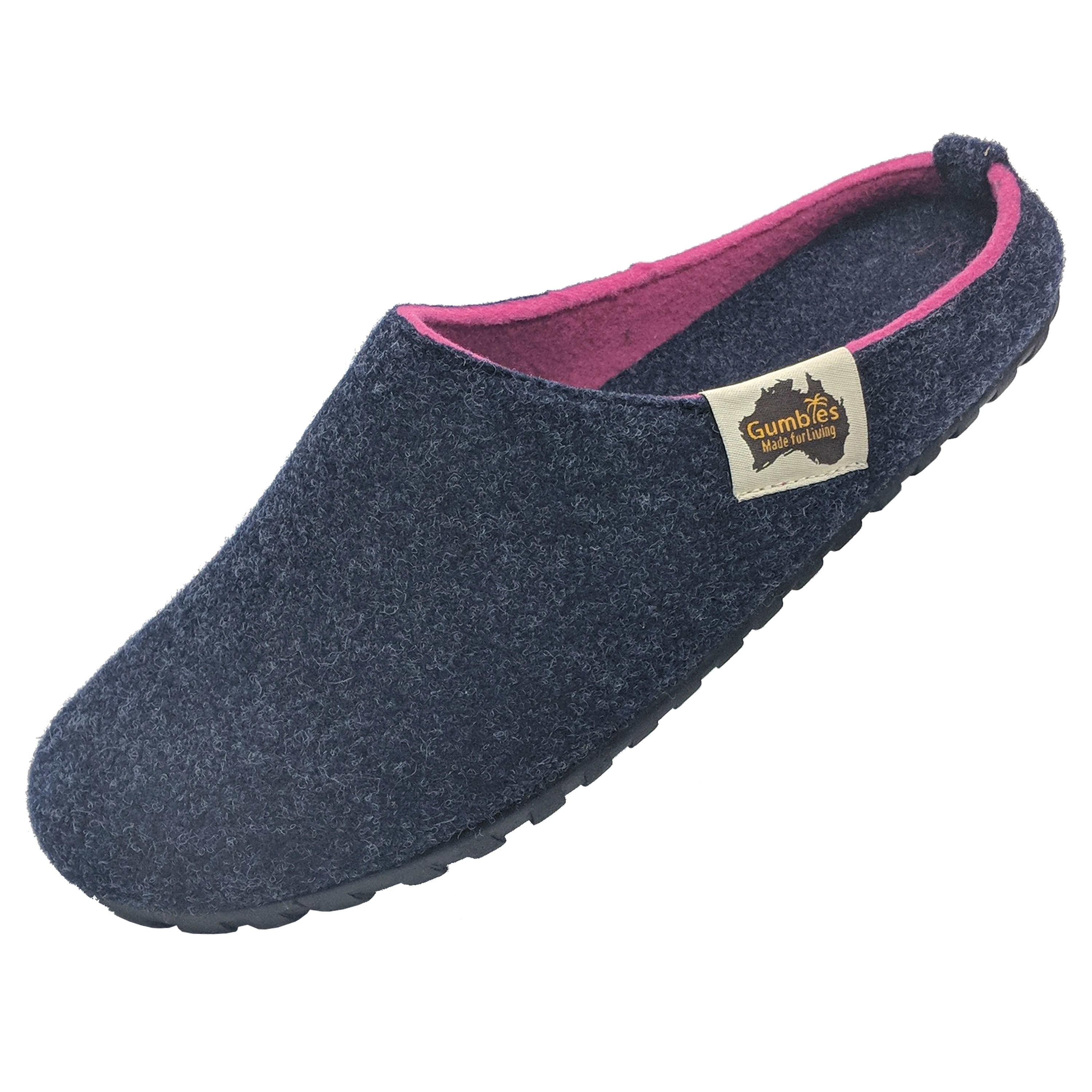 GUMBIES - Outback Slipper, NAVY-PINK GUMBIES - Outback Slipper, NAVY-PINK