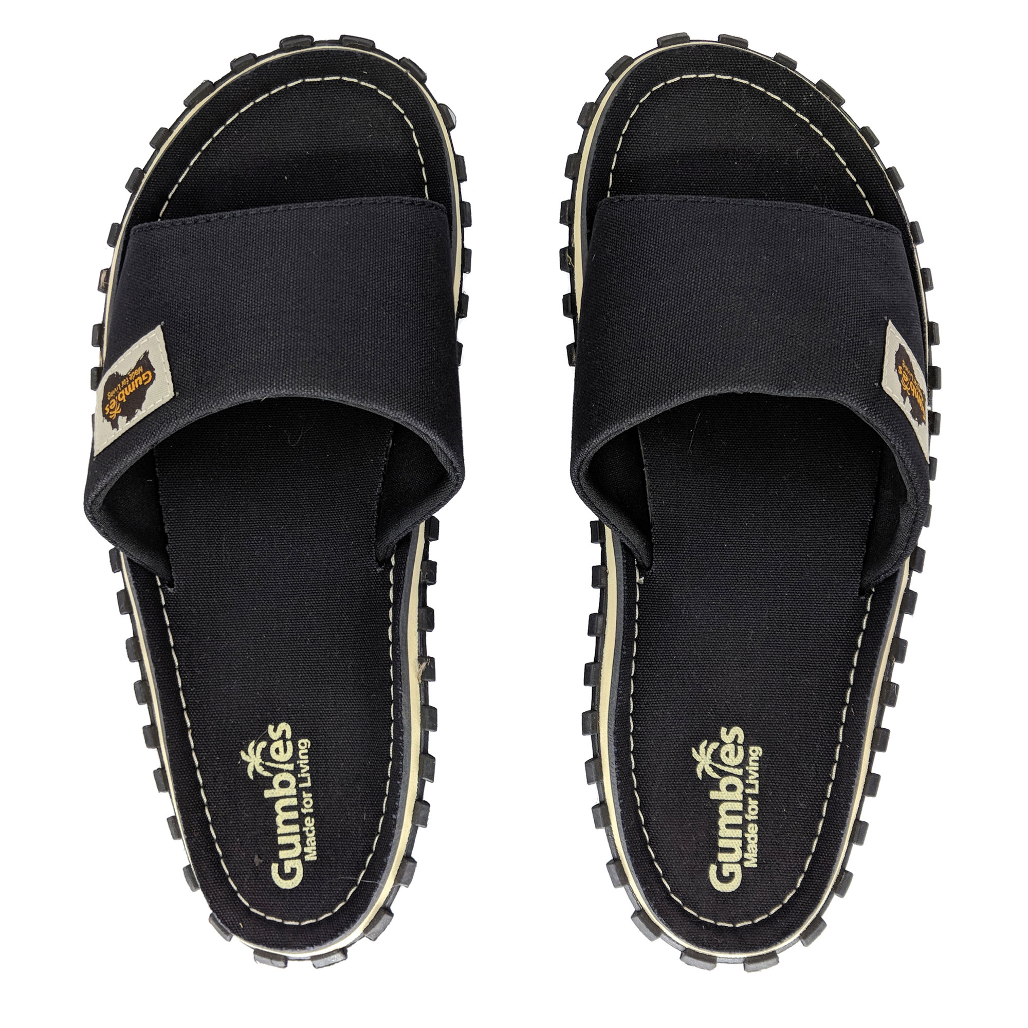 GUMBIES - Slides, ZWART GUMBIES - Slides, ZWART