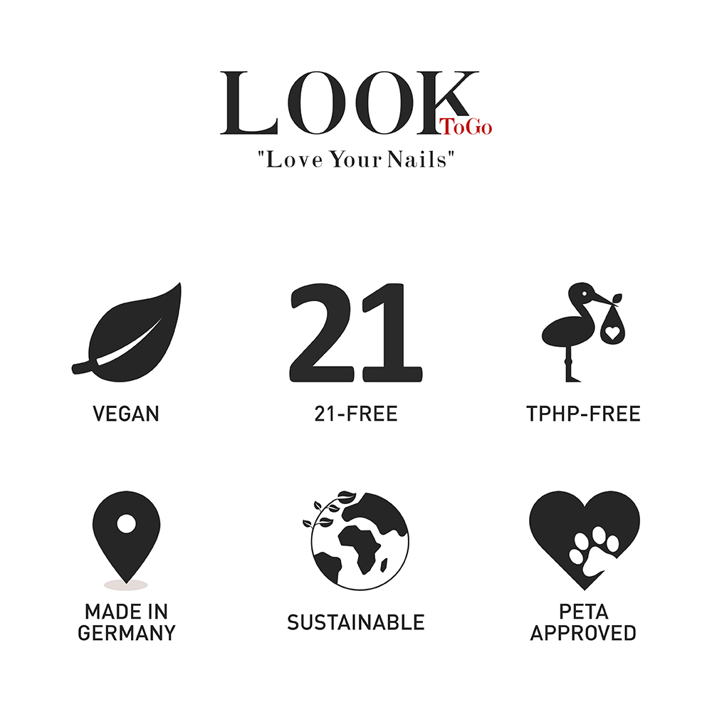 Nagellak "Blue Jeans" van Look-To-Go Nagellak "Blue Jeans" van Look-To-Go