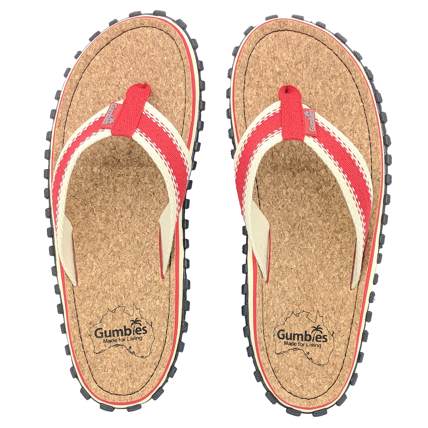 GUMBIES Kurk Teen Separators - RED GUMBIES Kurk Teen Separators - RED