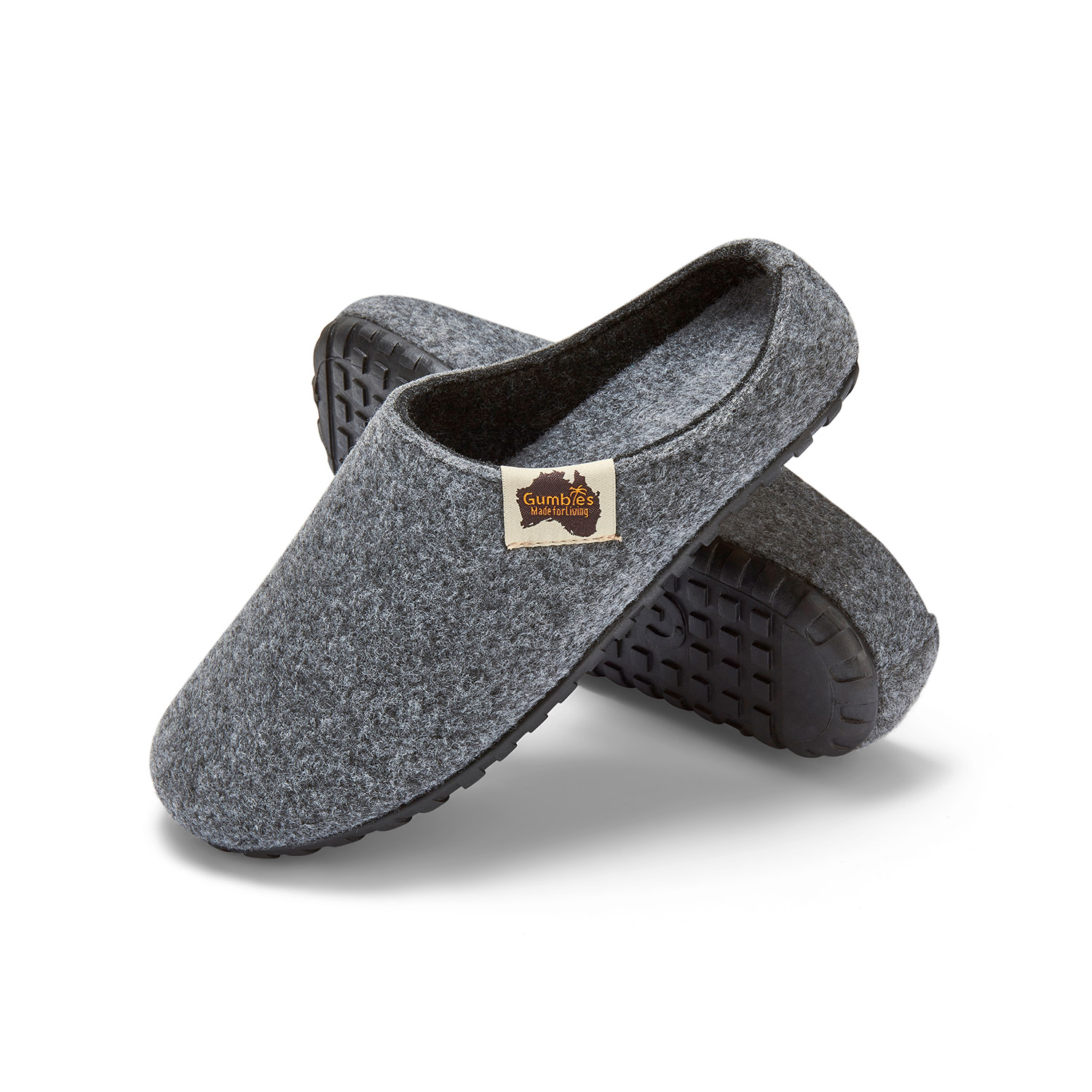 GUMBIES - Outback Slipper, GREY-CHARCOAL GUMBIES - Outback Slipper, GREY-CHARCOAL