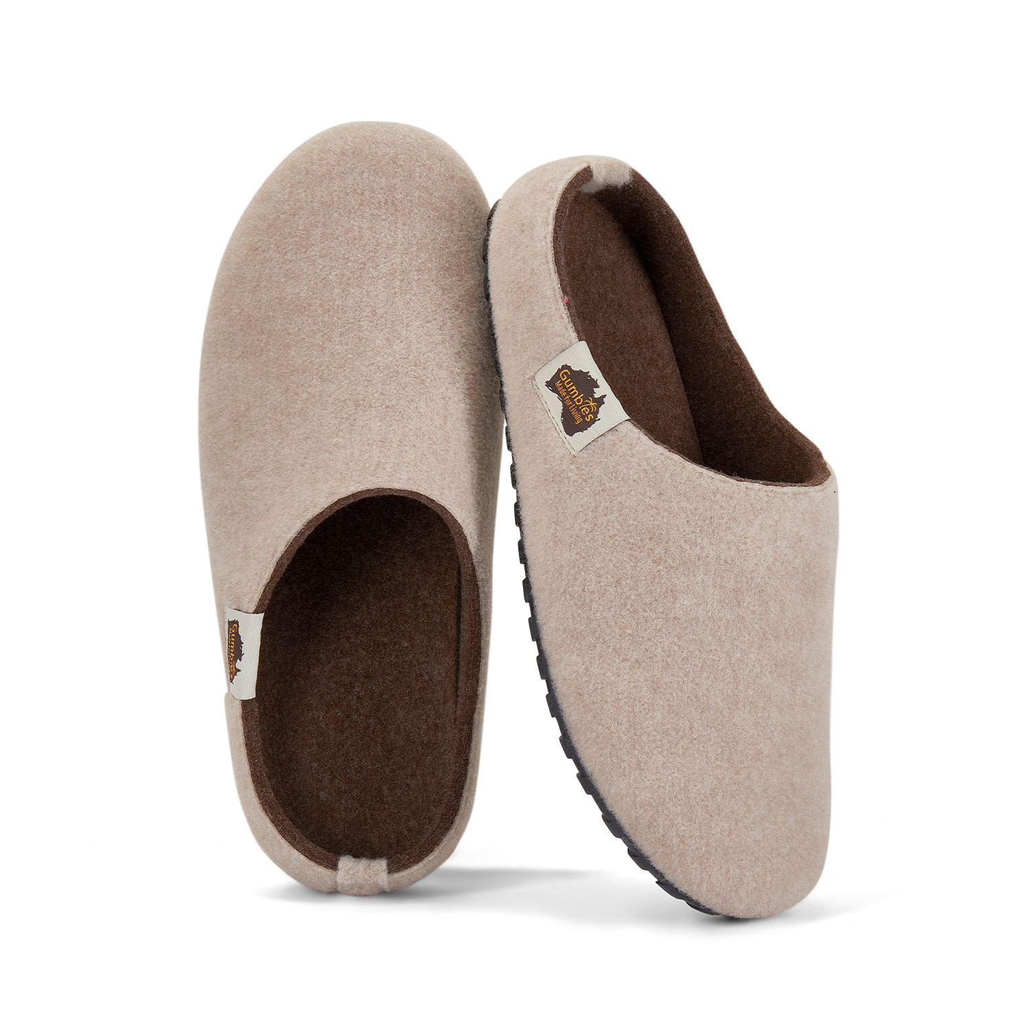 GUMBIES - Outback Slipper, GREY-CURRY