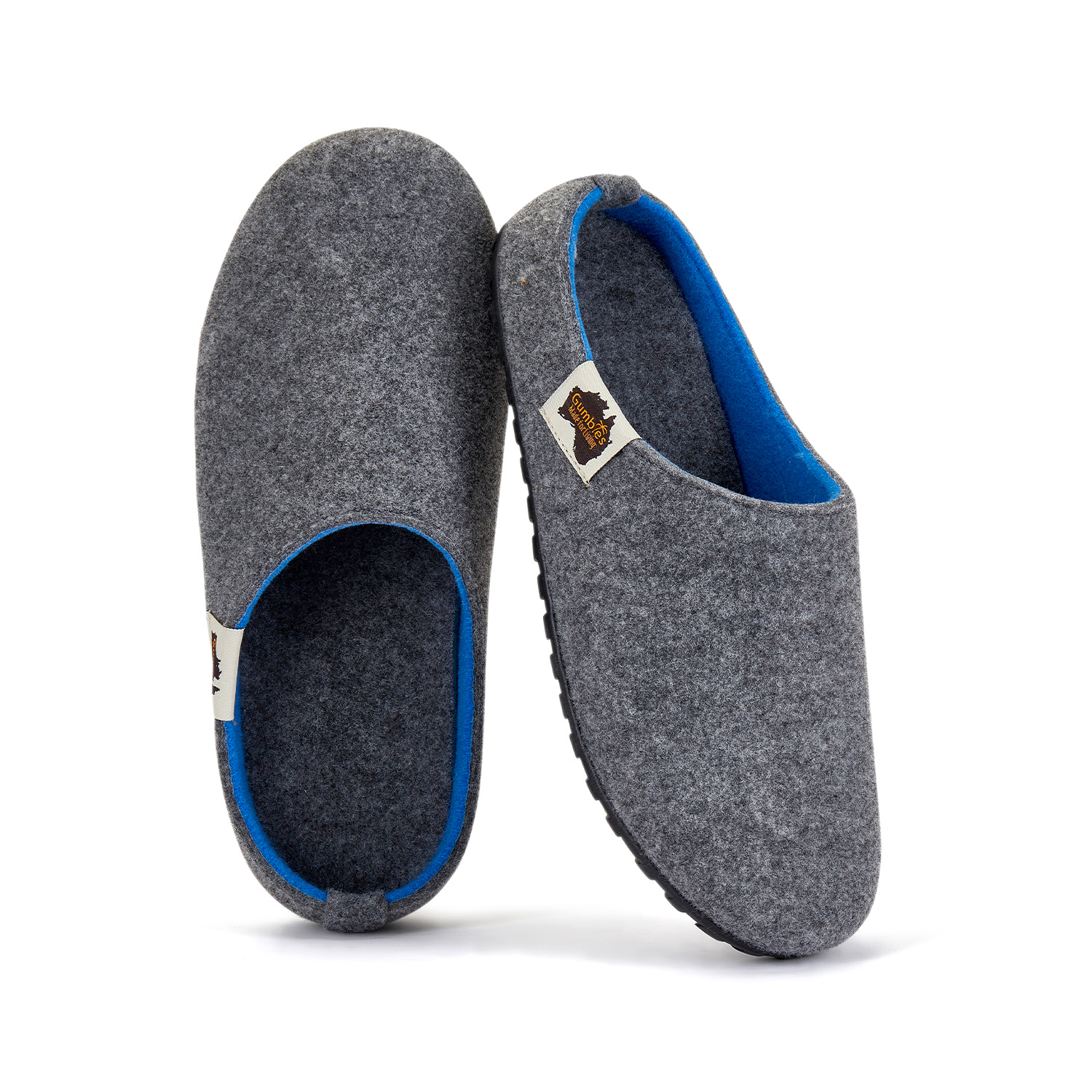 GUMBIES - Outback Slipper, GREY-CURRY