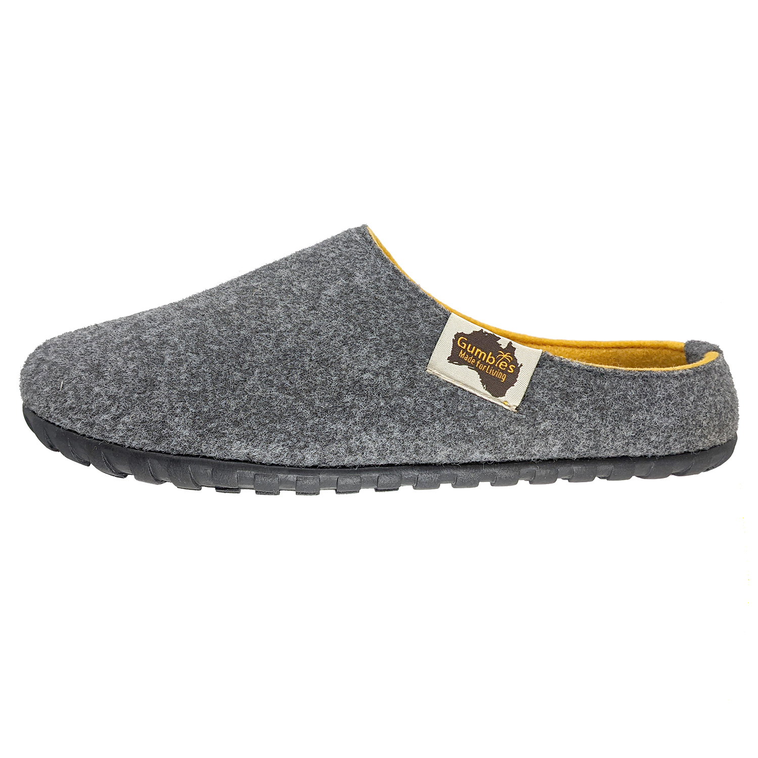 GUMBIES - Outback Slipper, GREY-CURRY