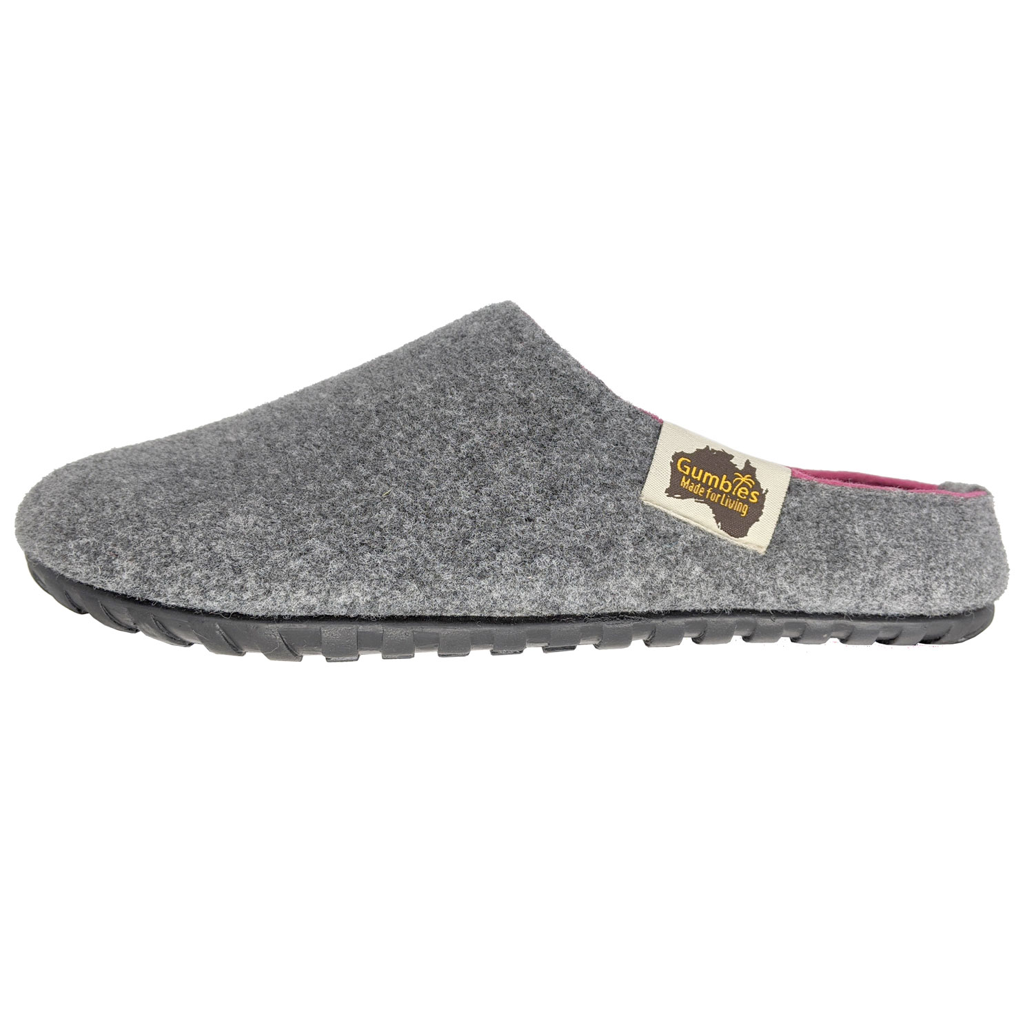 GUMBIES - Outback Slipper, GREY-PINK GUMBIES - Outback Slipper, GREY-PINK