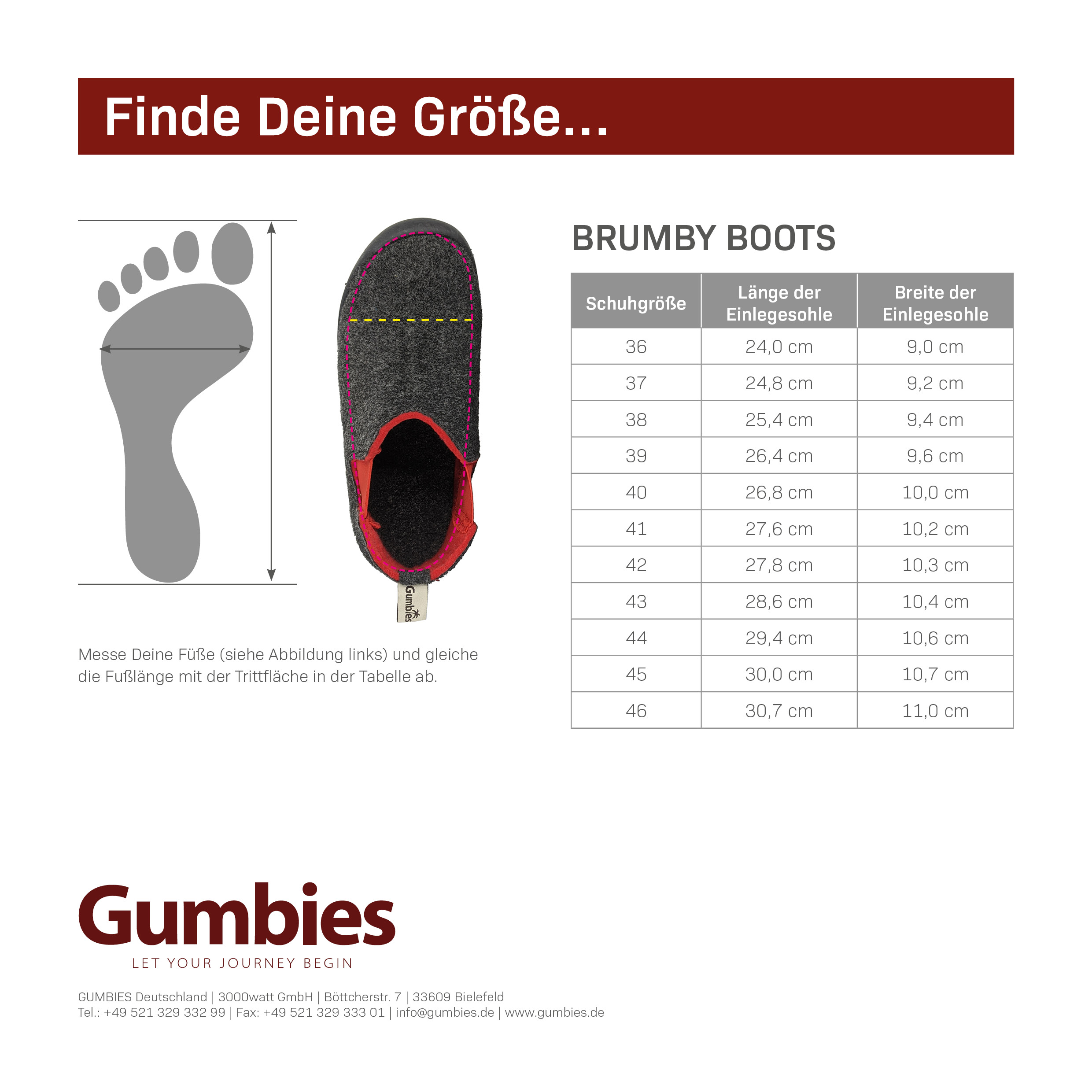 GUMBIES - Brumby, CHARCOAL-RED