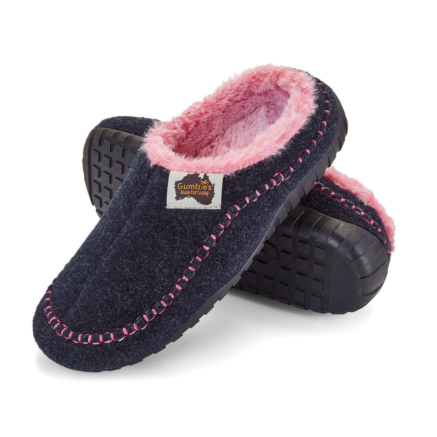 GUMBIES - Outback Slipper, CHOCOLATE-CREAM GUMBIES - Outback Slipper, CHOCOLATE-CREAM