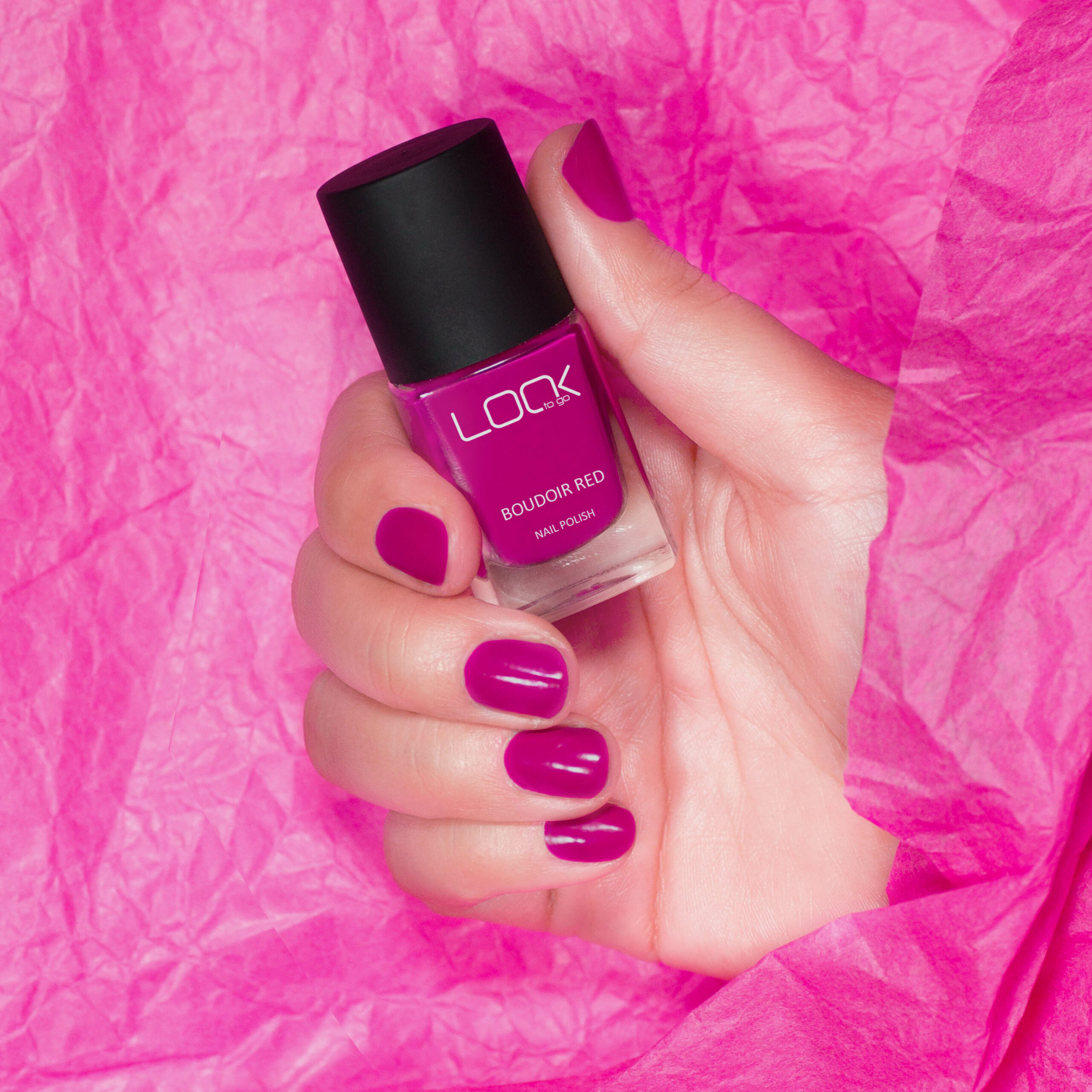 Nagellack "Boudoir Red" van Look-To-Go 