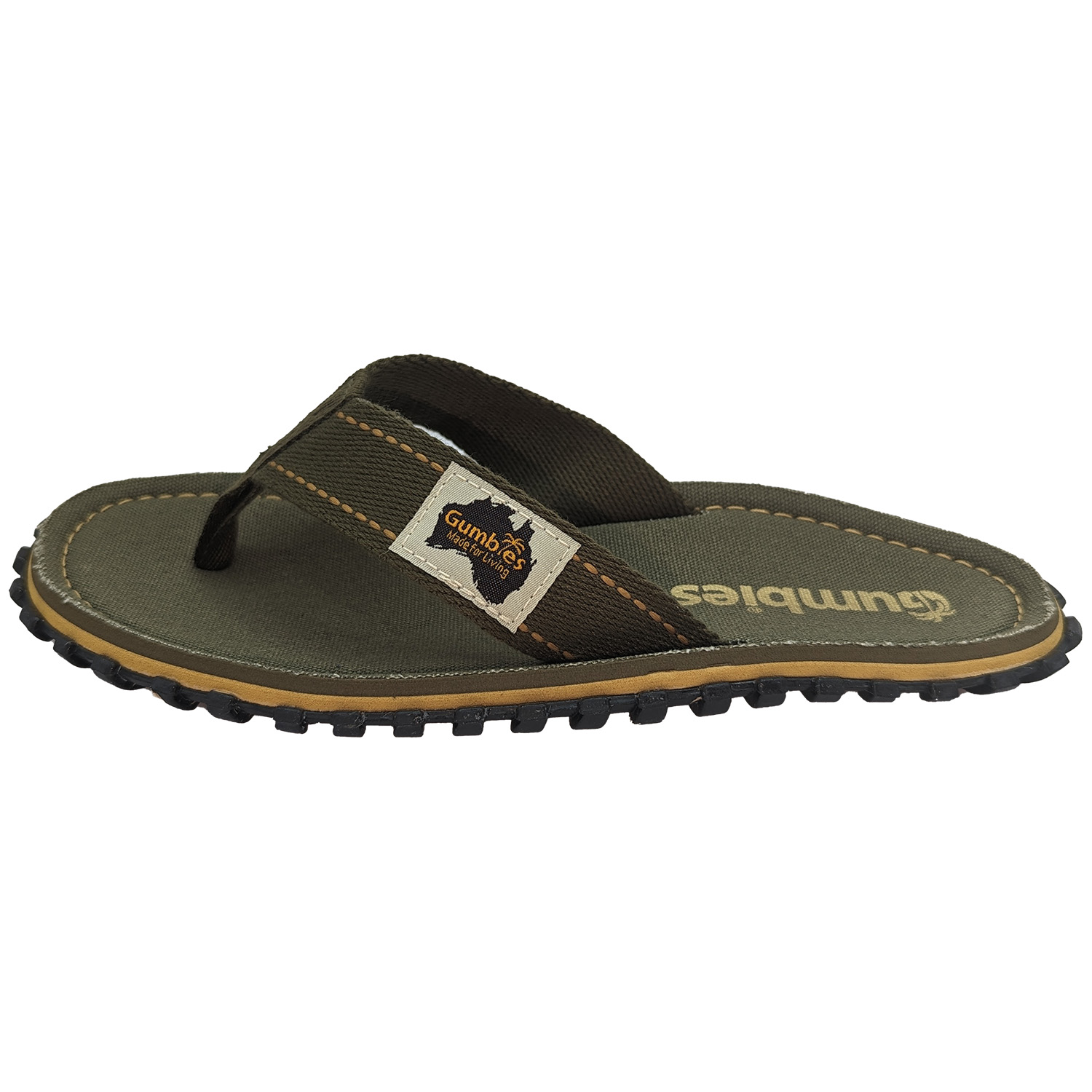 GUMBIES Klassieke teenscheiders - Khaki GUMBIES Klassieke teenscheiders - Khaki
