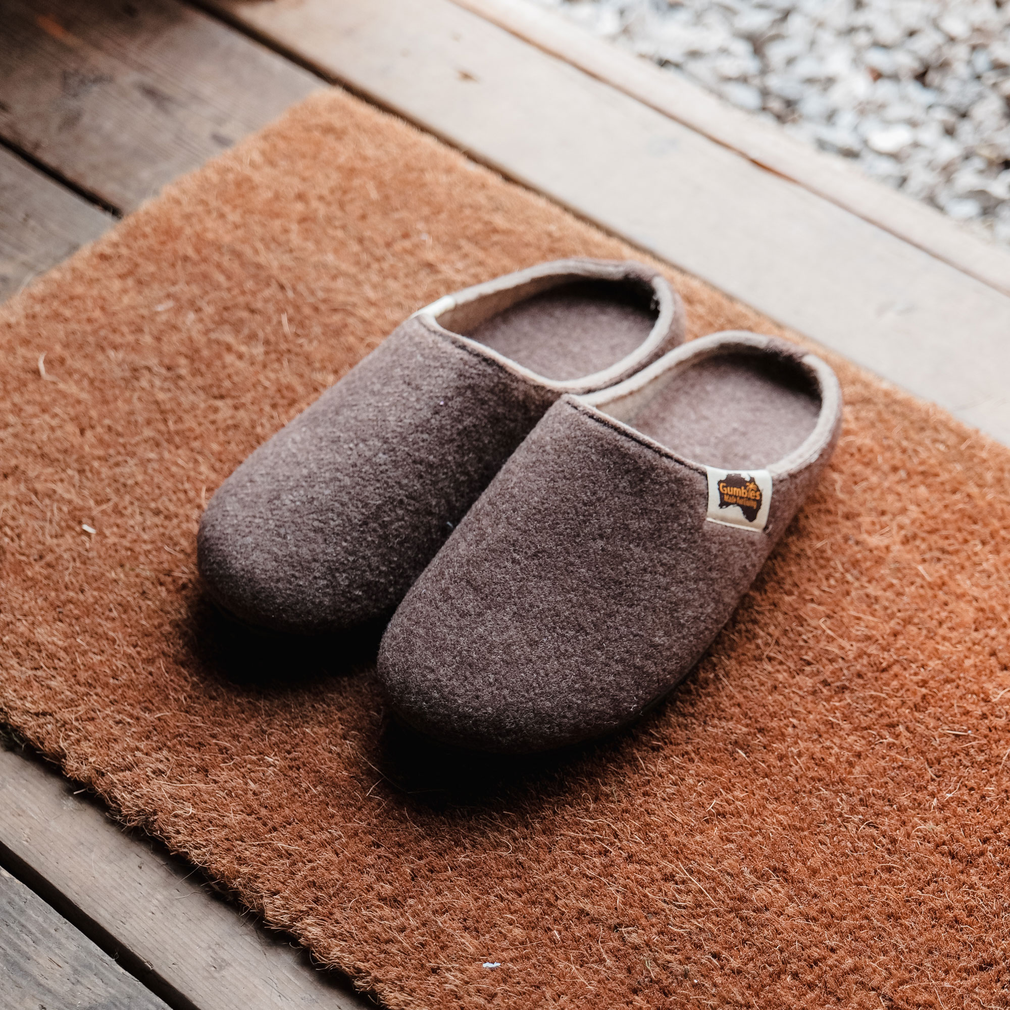 GUMBIES - Outback Slipper, CHOCOLATE-CREAM GUMBIES - Outback Slipper, CHOCOLATE-CREAM