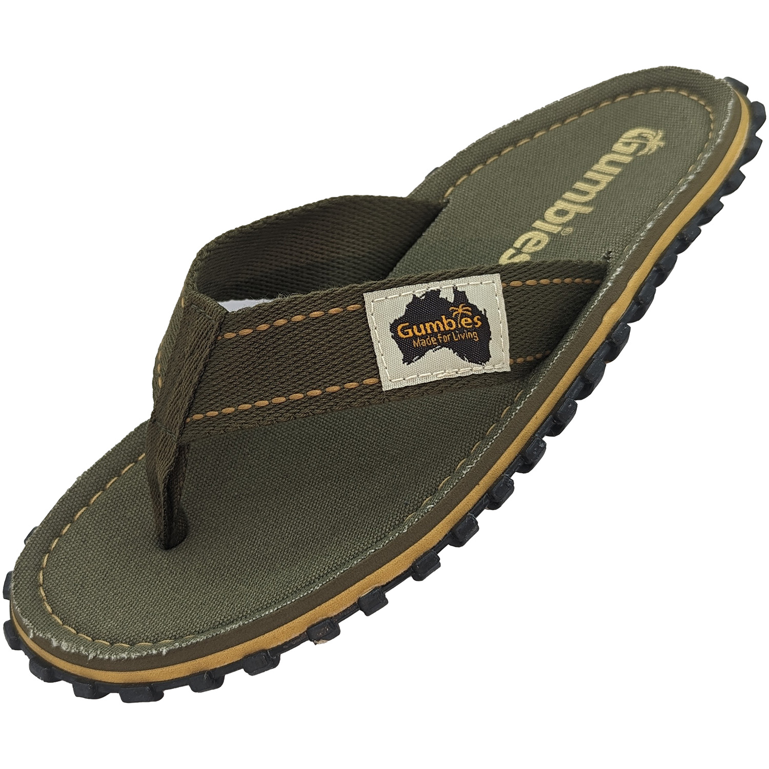 GUMBIES Klassieke teenscheiders - Khaki GUMBIES Klassieke teenscheiders - Khaki