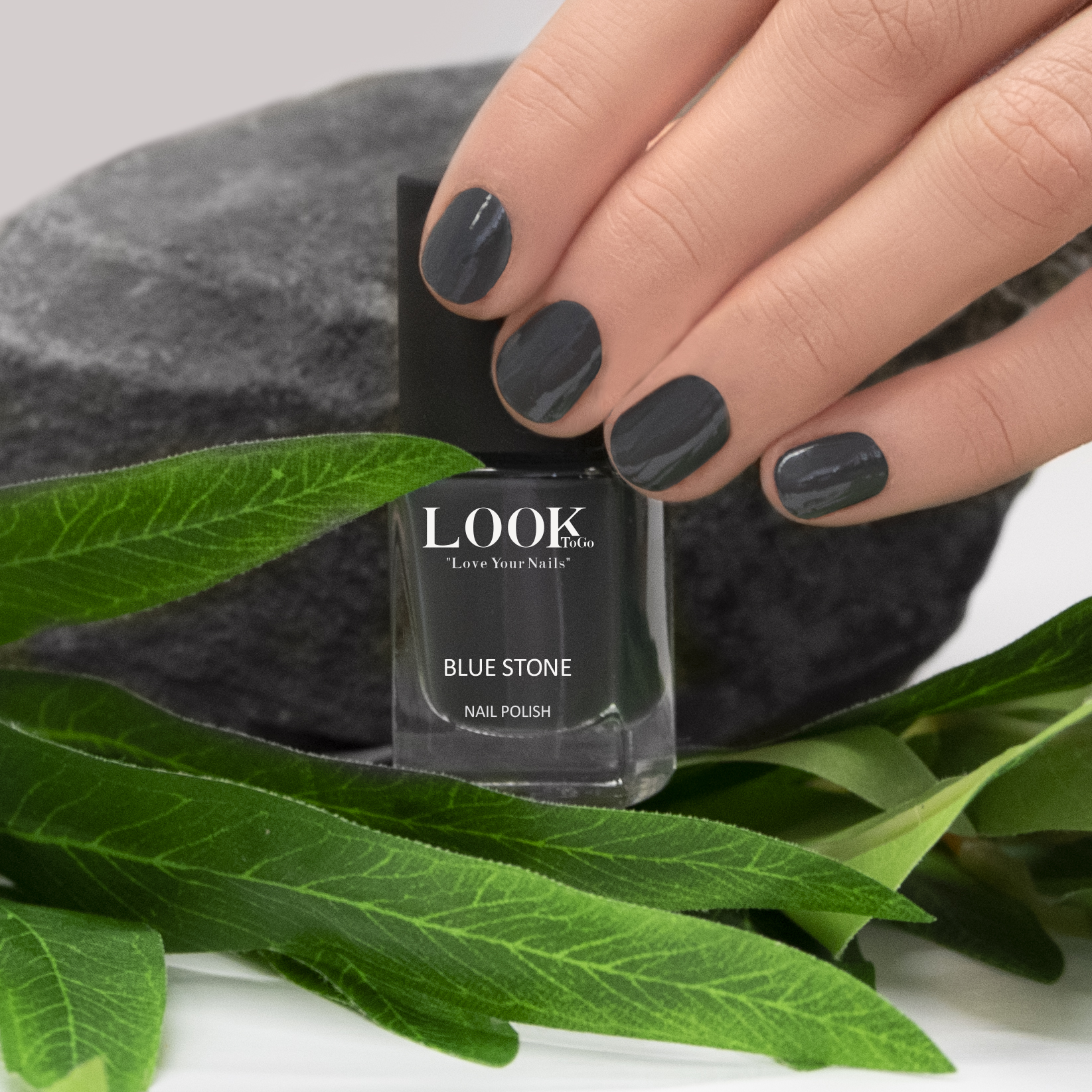 Nagellack "Blue Stone" van Look-To-Go 