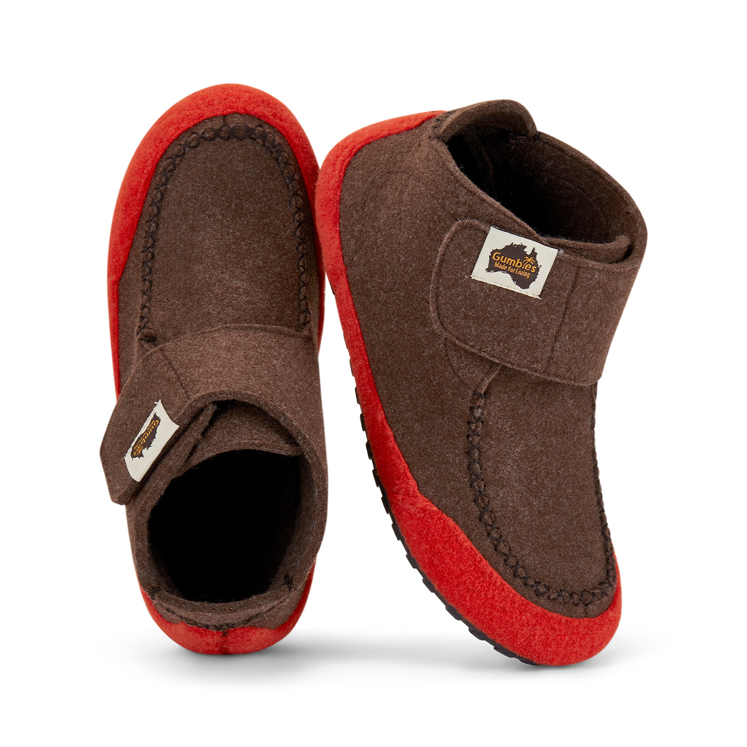 GUMBIES - Outback Slipper, GREY-CURRY