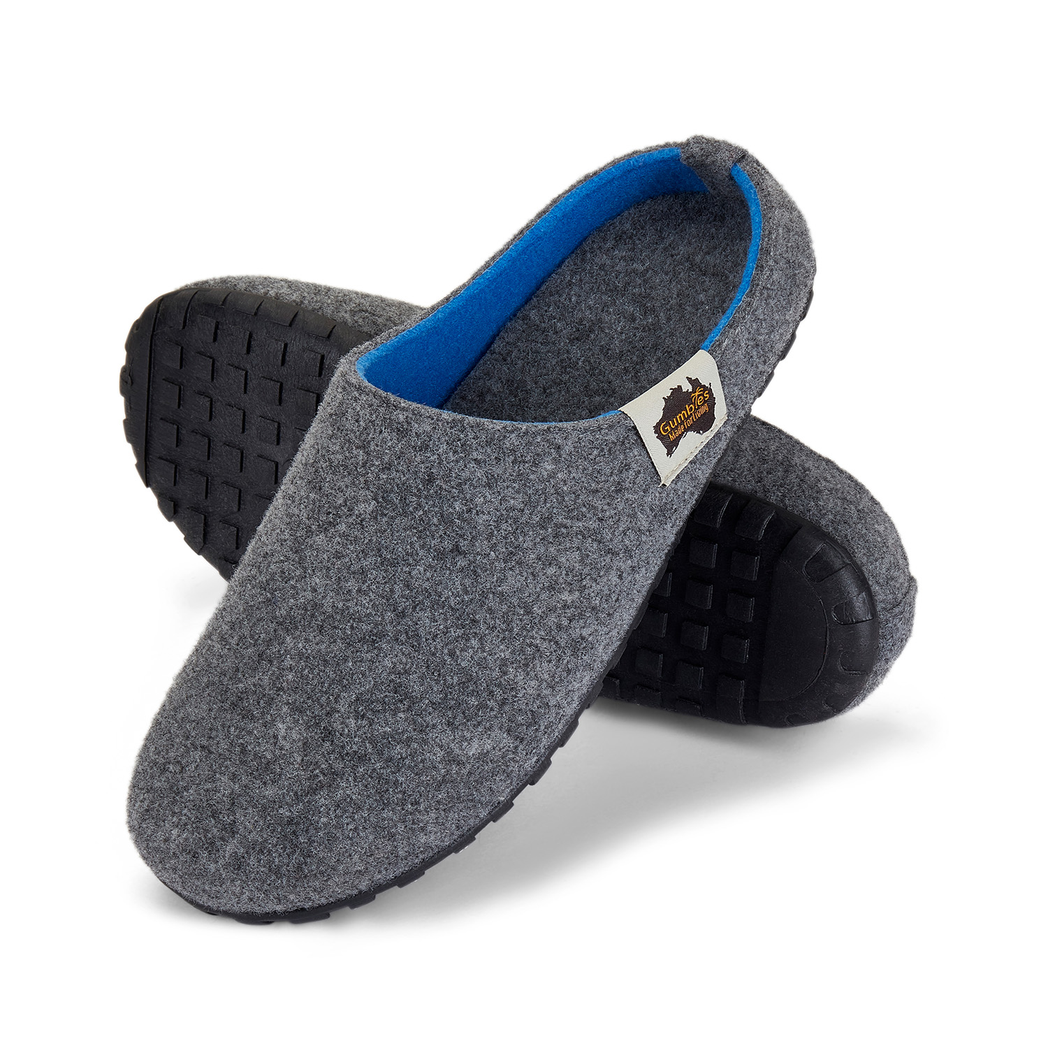 GUMBIES - Outback Slipper, GREY-CURRY